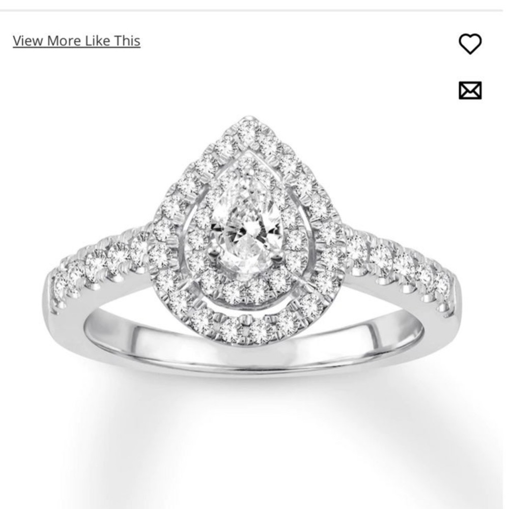 COPY - Kay Jewelers Pear engagement ring 1/2  carat